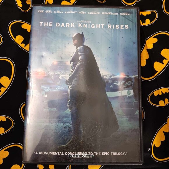 BATMAN - The Dark Knight Rises - Christian Bale - Anne Hathaway - 2012 DVD - Picture 1 of 3